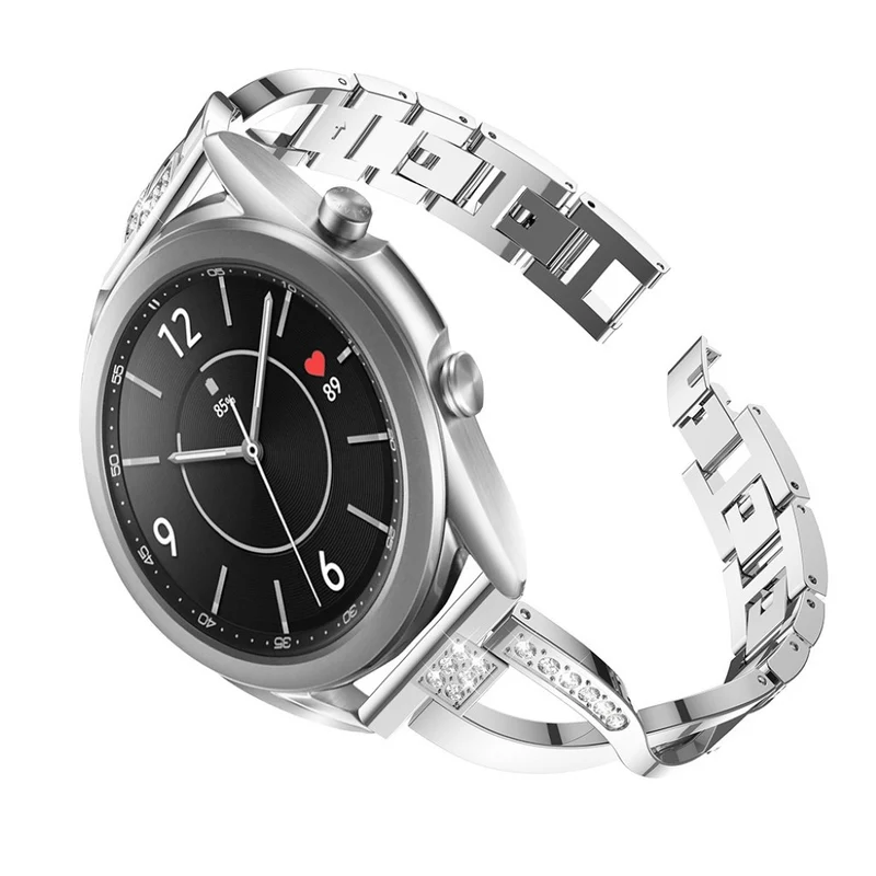 Süß Samsung Galaxy Watch 3 (41mm) Metall und Strass armband