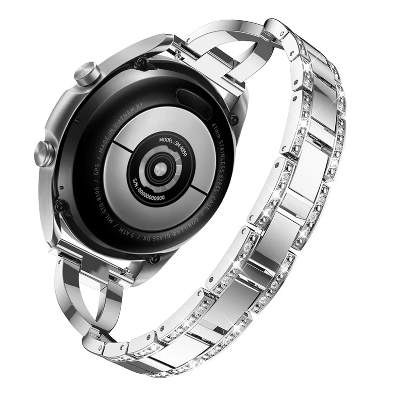 Süß Samsung Galaxy Watch 3 (41mm) Metall und Strass armband