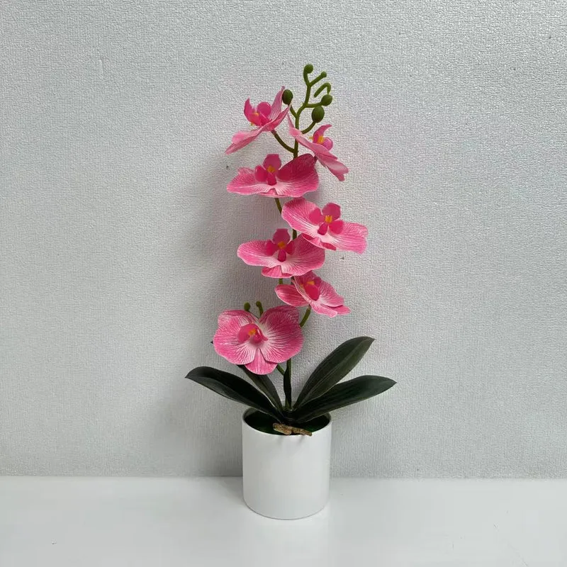 Lebensechte Dekorative Orchideenpflanze für die Innendekoration