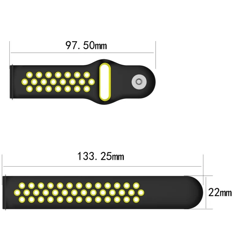 Super angenehm Fossil Q Marshal Gen 2 Silikon / TPU armband