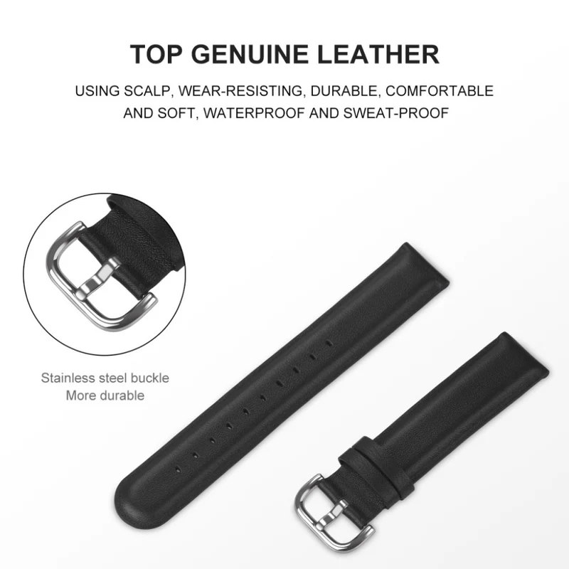 Sehr schön Samsung Galaxy Watch (46mm) Echtes Leder armband