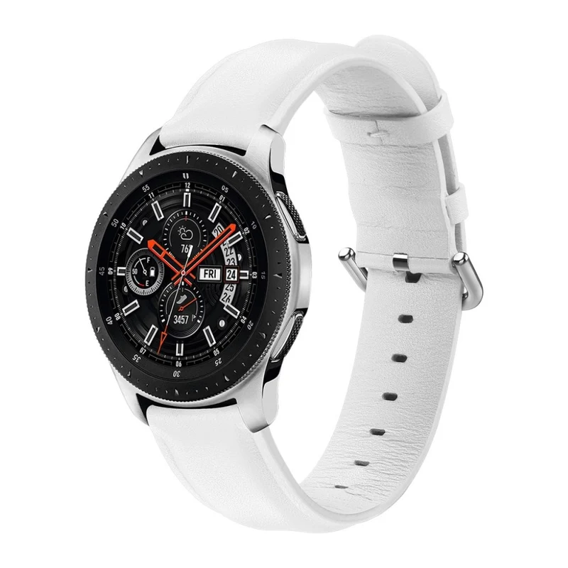 Sehr schön Samsung Galaxy Watch (46mm) Echtes Leder armband