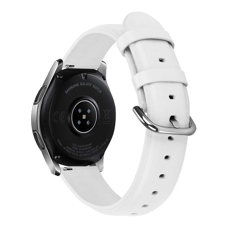 Sehr schön Samsung Galaxy Watch (46mm) Echtes Leder armband