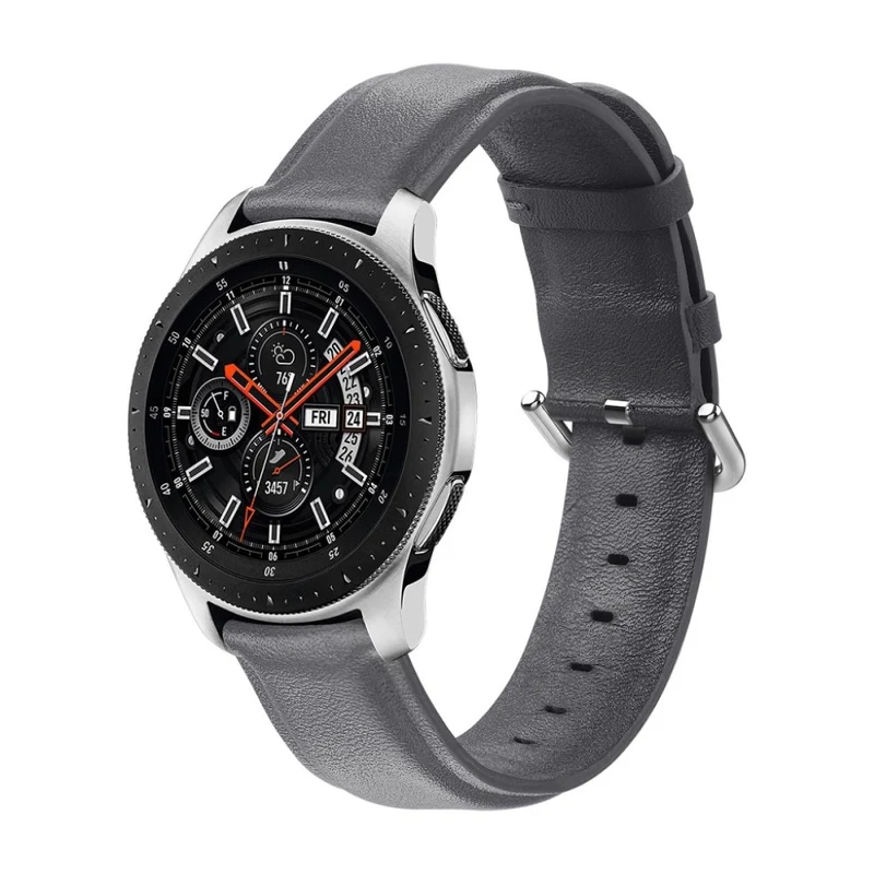 Sehr schön Samsung Galaxy Watch (46mm) Echtes Leder armband