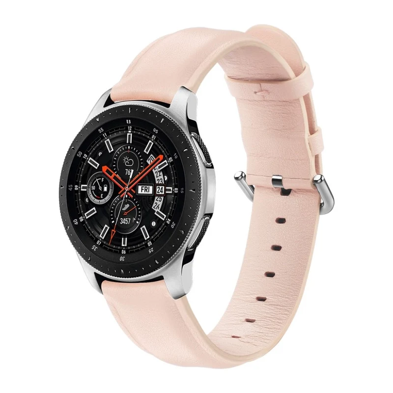 Sehr schön Samsung Galaxy Watch (46mm) Echtes Leder armband