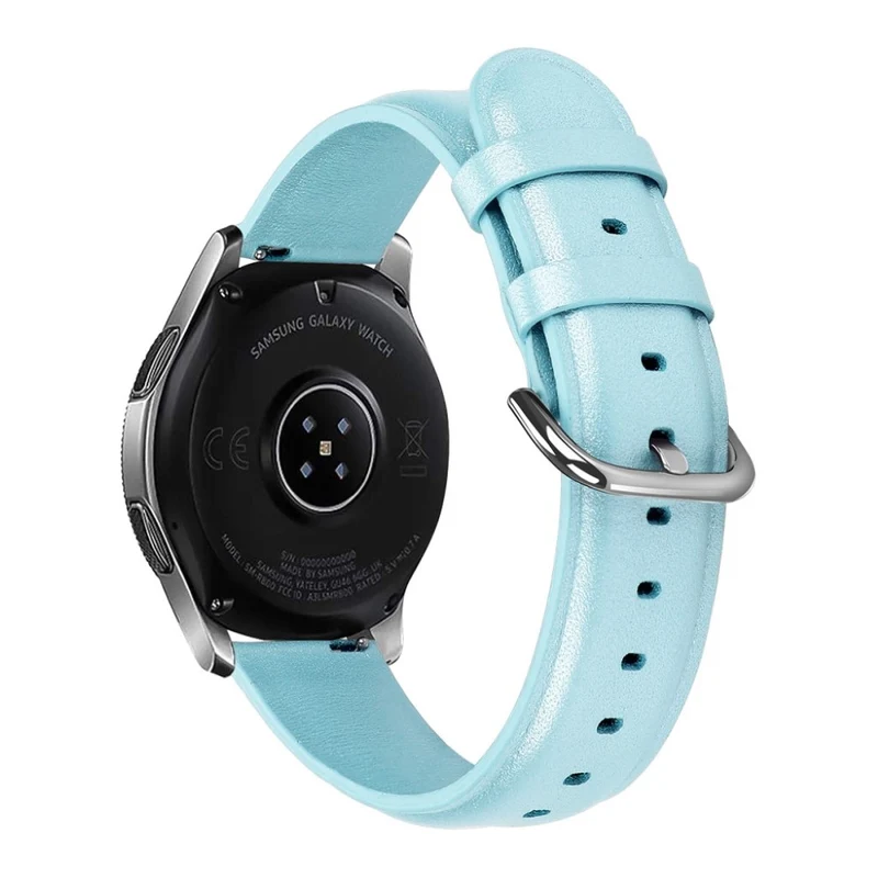 Sehr schön Samsung Galaxy Watch (46mm) Echtes Leder armband
