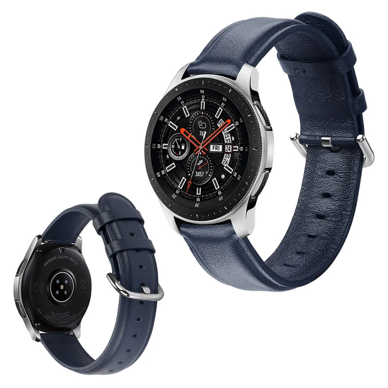 Sehr schön Samsung Galaxy Watch (46mm) Echtes Leder armband