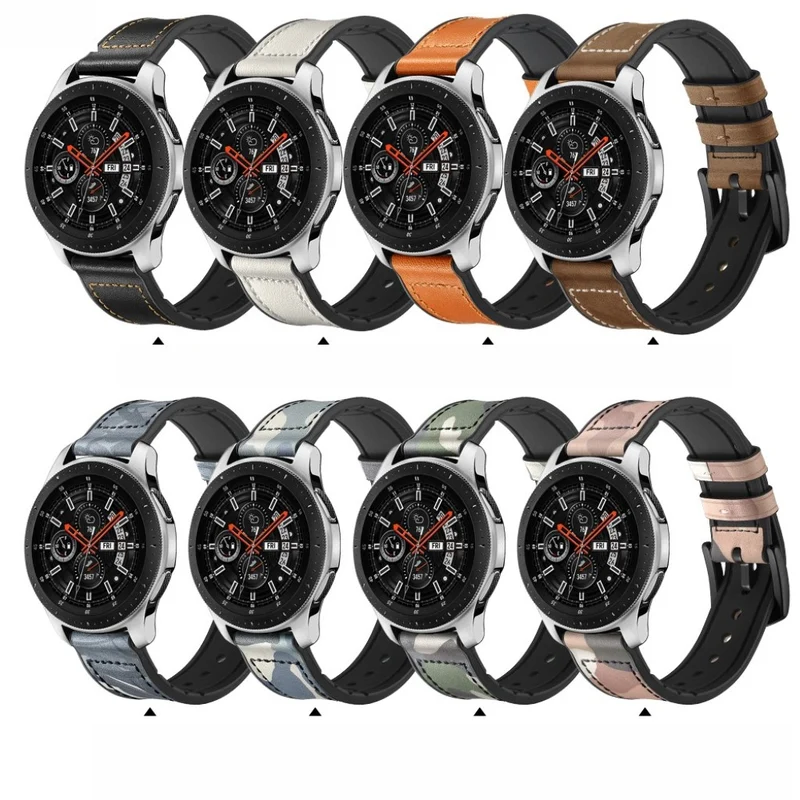 Mega schön Samsung Galaxy Watch (46mm) Echtes Leder armband
