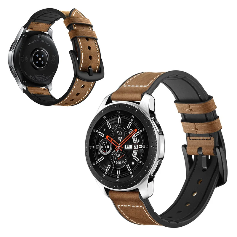 Mega schön Samsung Galaxy Watch (46mm) Echtes Leder armband