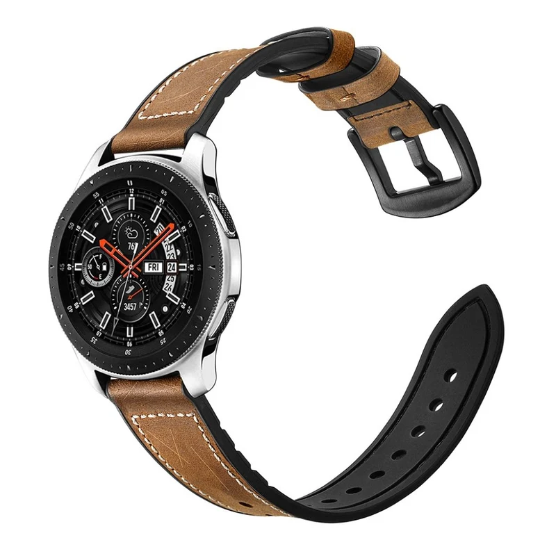 Mega schön Samsung Galaxy Watch (46mm) Echtes Leder armband