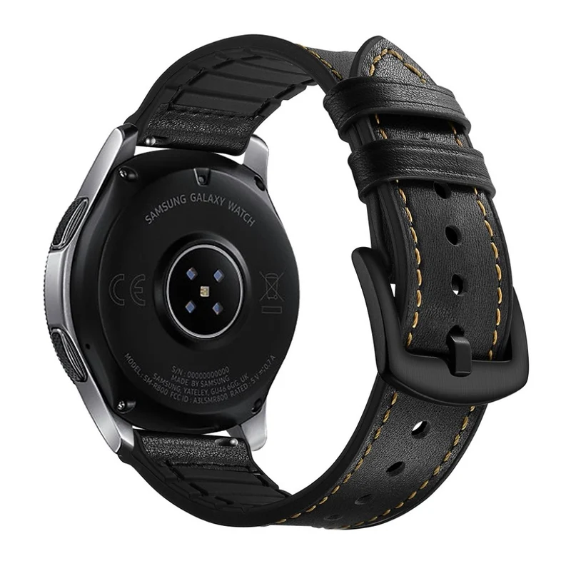 Mega schön Samsung Galaxy Watch (46mm) Echtes Leder armband