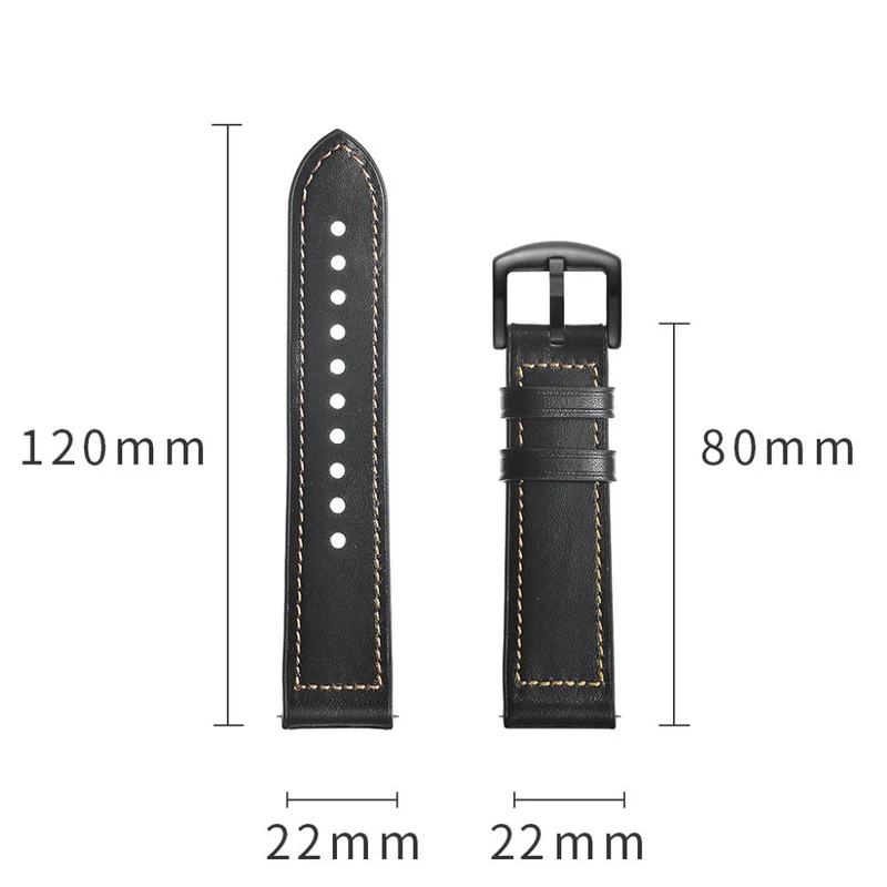 Mega schön Samsung Galaxy Watch (46mm) Echtes Leder armband