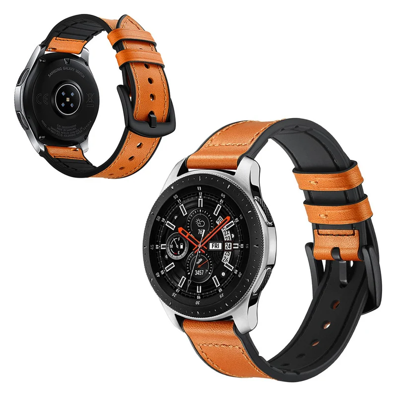 Mega schön Samsung Galaxy Watch (46mm) Echtes Leder armband