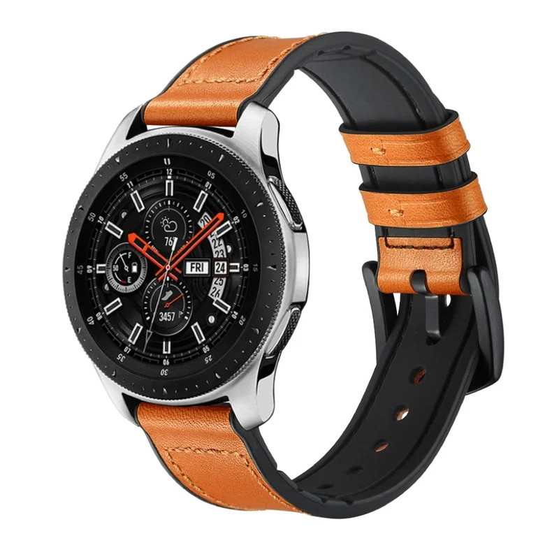 Mega schön Samsung Galaxy Watch (46mm) Echtes Leder armband