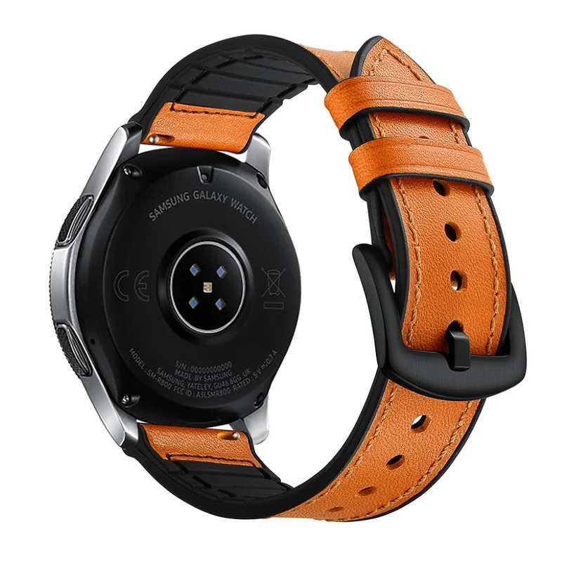Mega schön Samsung Galaxy Watch (46mm) Echtes Leder armband