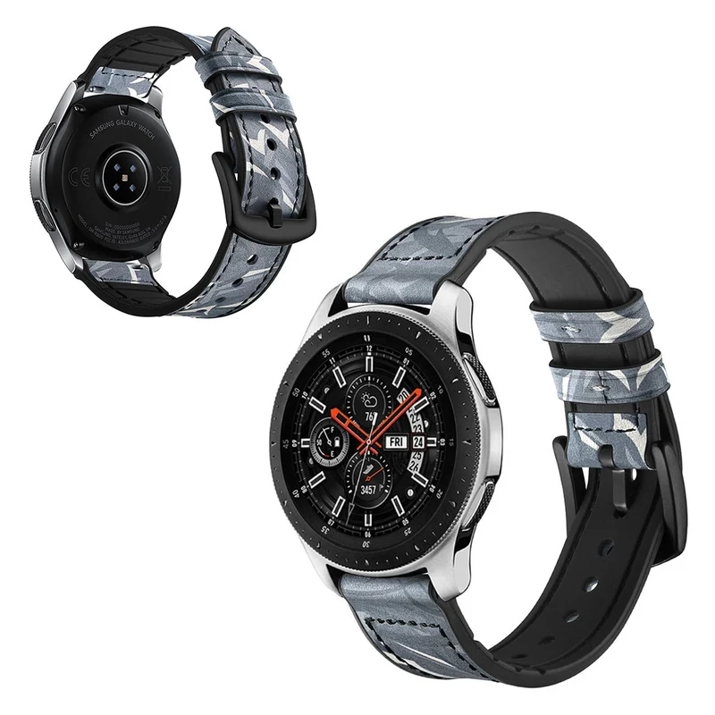 Mega schön Samsung Galaxy Watch (46mm) Echtes Leder armband