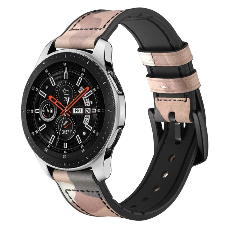 Mega schön Samsung Galaxy Watch (46mm) Echtes Leder armband