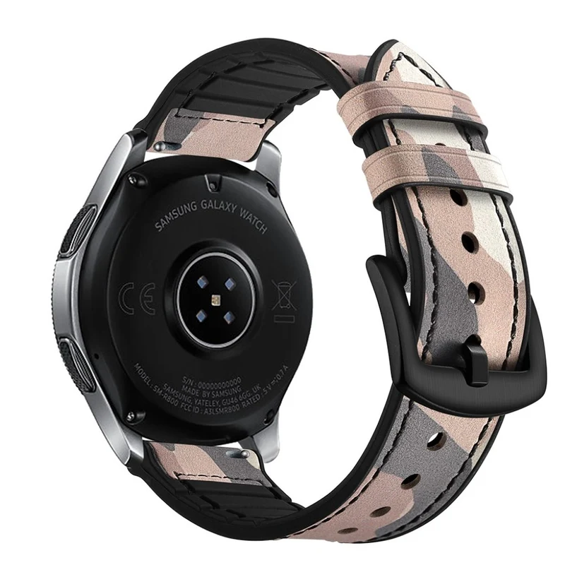 Mega schön Samsung Galaxy Watch (46mm) Echtes Leder armband