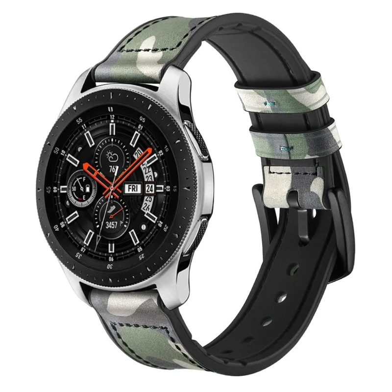 Mega schön Samsung Galaxy Watch (46mm) Echtes Leder armband
