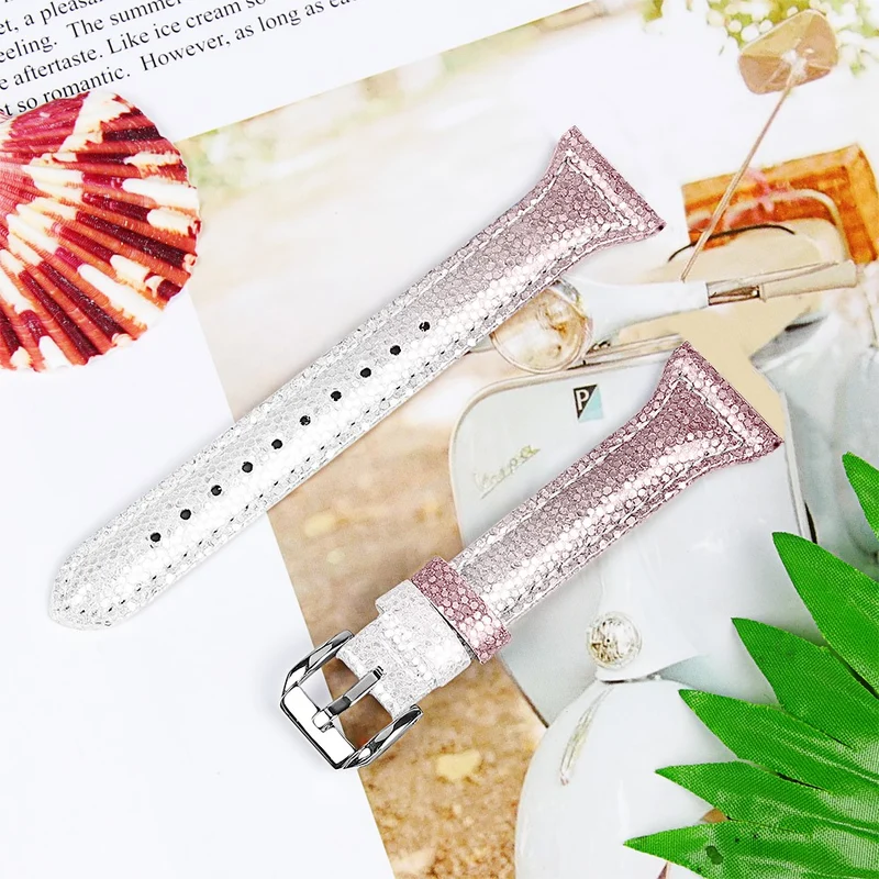 Mega elegant Fossil Gen 5 Garrett HR Echtes Leder armband