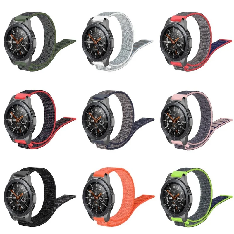Brillant Samsung Galaxy Watch (46mm) Textil / Nylon armband