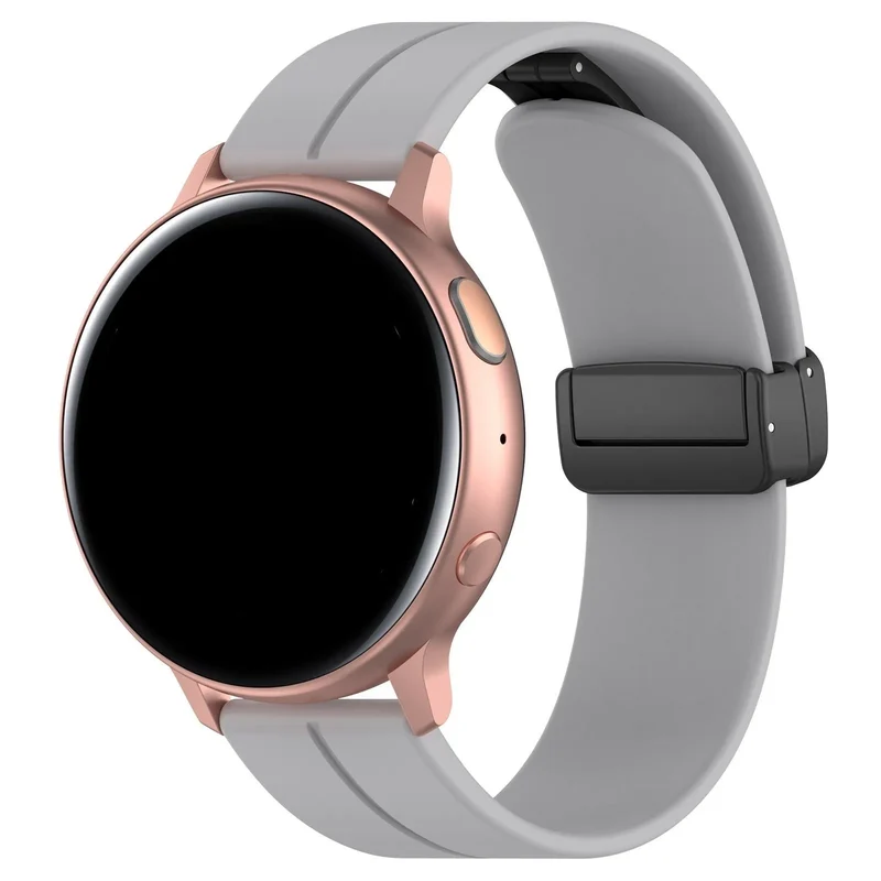 Huawei Watch GT Silikonarmband D-Schnalle (hellgrau)