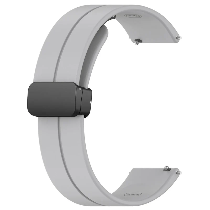 Huawei Watch GT Silikonarmband D-Schnalle (hellgrau)