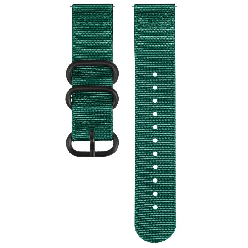 Huawei Watch GT Nylonarmband mit Schnalle (dunkelgrün)