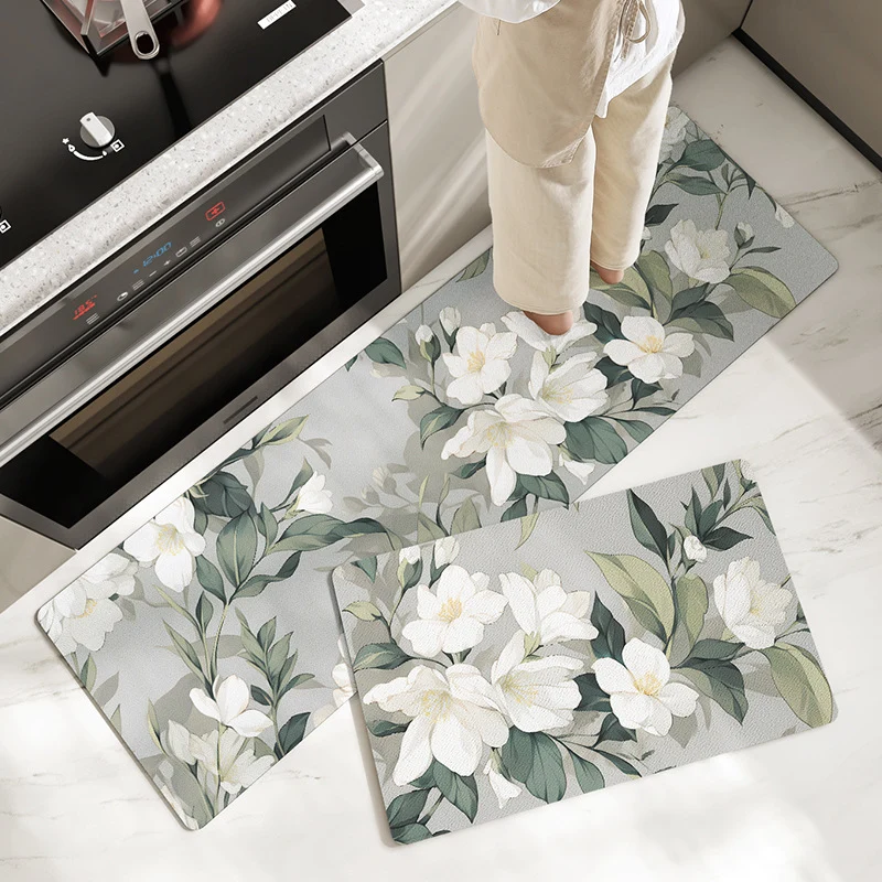 Blumenmuster Komfortmatte