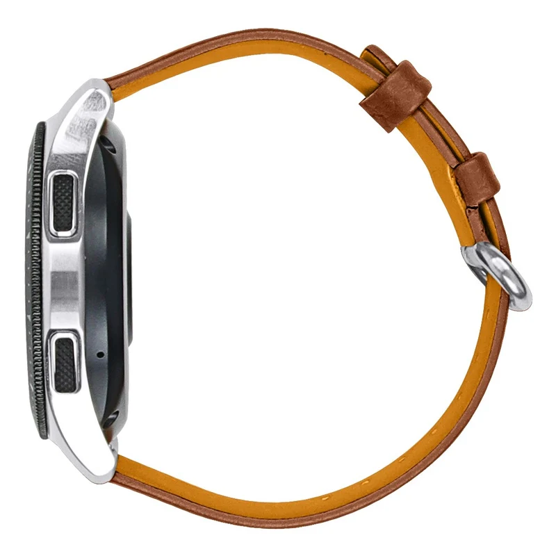 Sehr bequem Fossil Gen 5 Garrett HR Echtes Leder armband