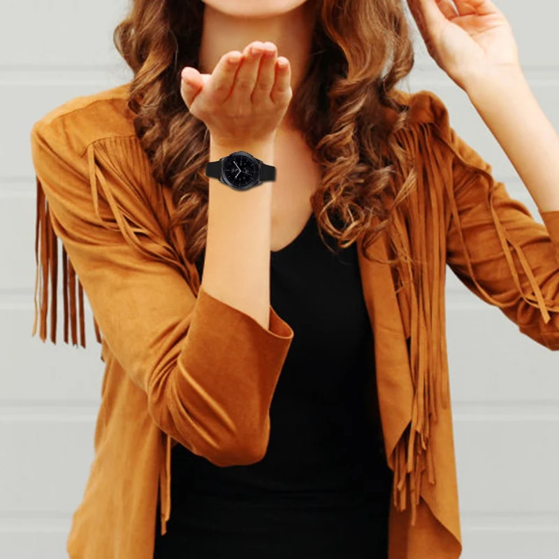 Absolut stark Fossil Gen 5 Julianna HR Echtes Leder armband
