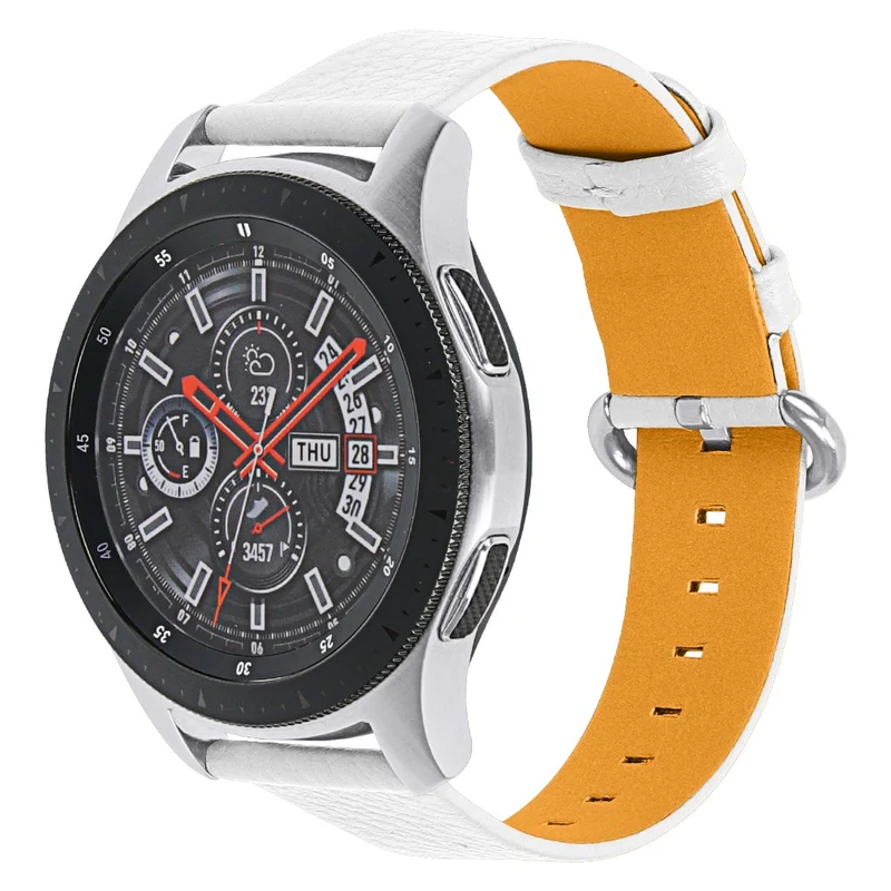 Super robust Fossil Gen 5 Carlyle HR Echtes Leder armband