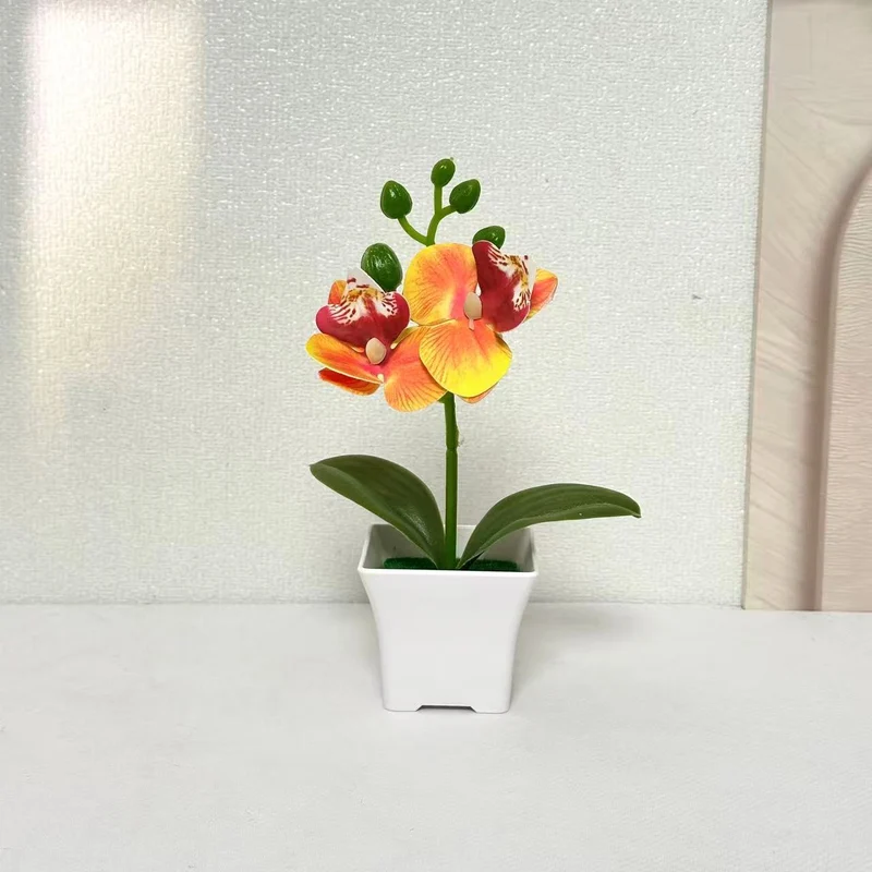Elegante künstliche Orchideenpflanze für die Innenraumdekoration