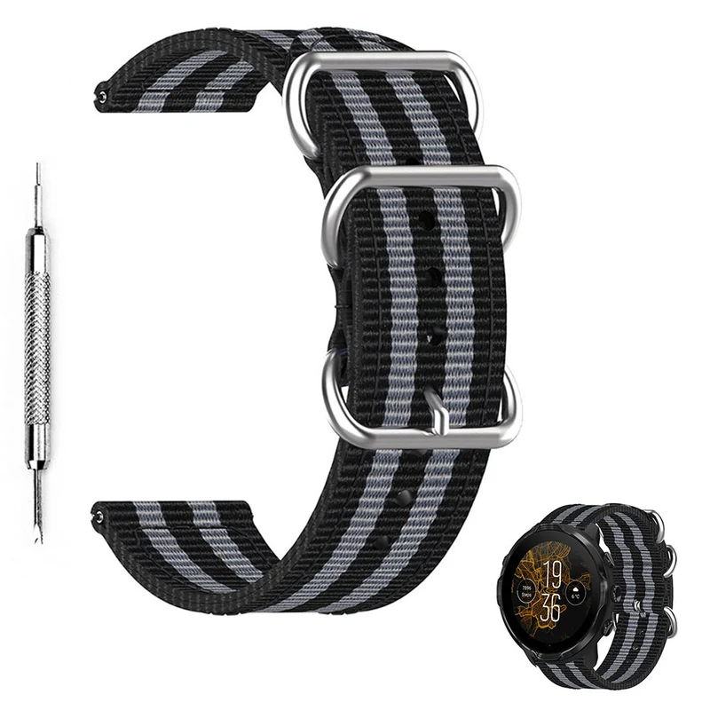 Absolut stylisch Universell Suunto Textil / Nylon armband