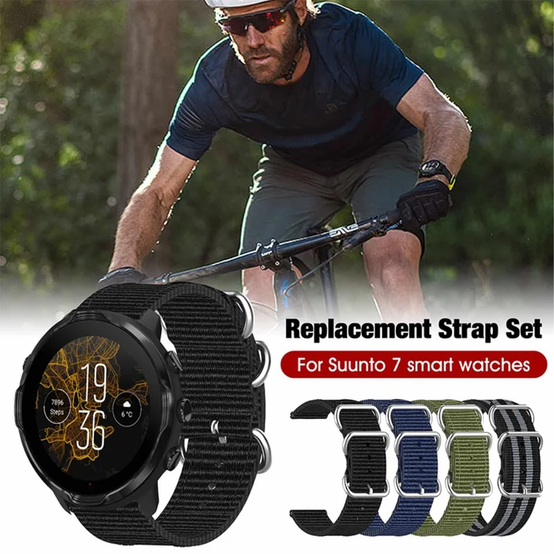 Absolut stylisch Universell Suunto Textil / Nylon armband