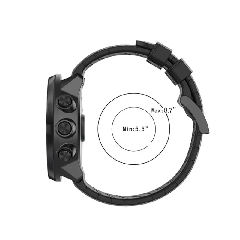 Unglaublich bequem Universell Suunto Silikon / TPU armband