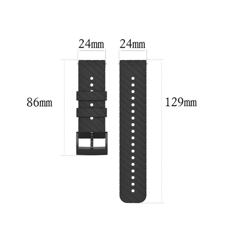 Unglaublich bequem Universell Suunto Silikon / TPU armband