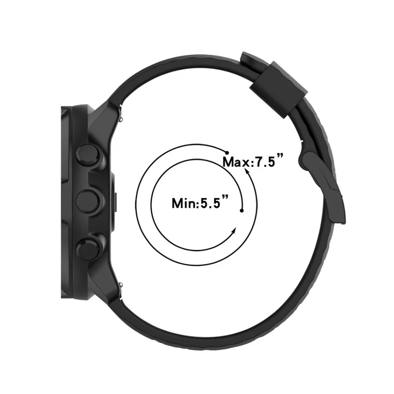 Super sympathisch Universell Suunto Silikon / TPU armband