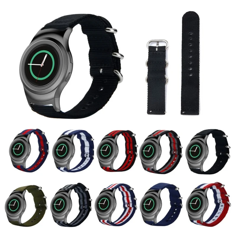 Sehr schön Samsung Gear S2 Textil / Nylon armband