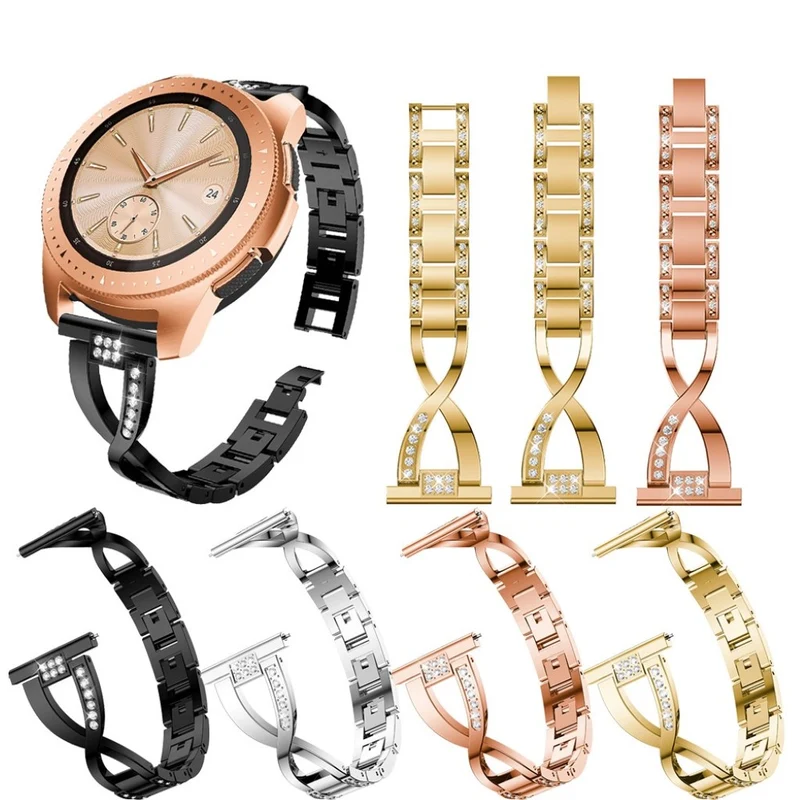 Sehr robust Universell Metall und Strass armband