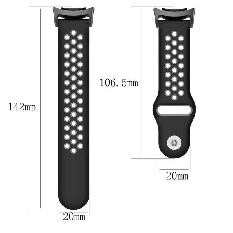Super stylisch Samsung Gear S2 Silikon / TPU armband