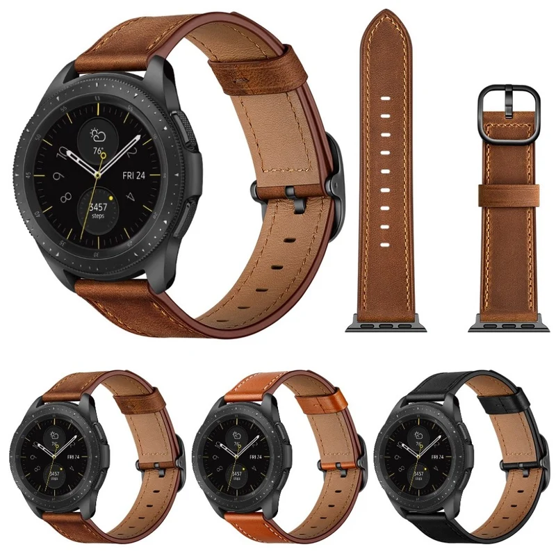Samsung Galaxy Watch 3 (45mm) / Samsung Galaxy Watch (46mm) Echtes Leder armband