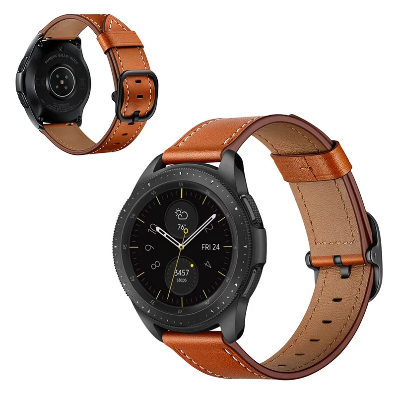 Samsung Galaxy Watch 3 (45mm) / Samsung Galaxy Watch (46mm) Echtes Leder armband