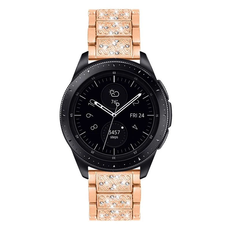 Cool Samsung Galaxy Watch (46mm) Metall und Strass armband
