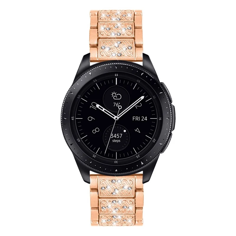 Cool Samsung Galaxy Watch (46mm) Metall und Strass armband