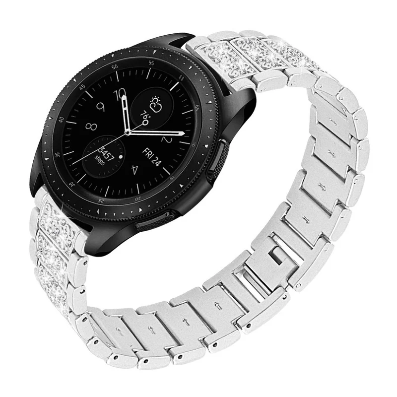 Cool Samsung Galaxy Watch (46mm) Metall und Strass armband