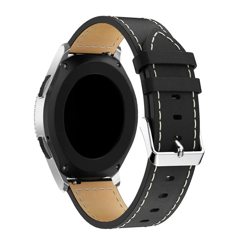 Stilvoll Samsung Galaxy Watch (46mm) Echtes Leder armband