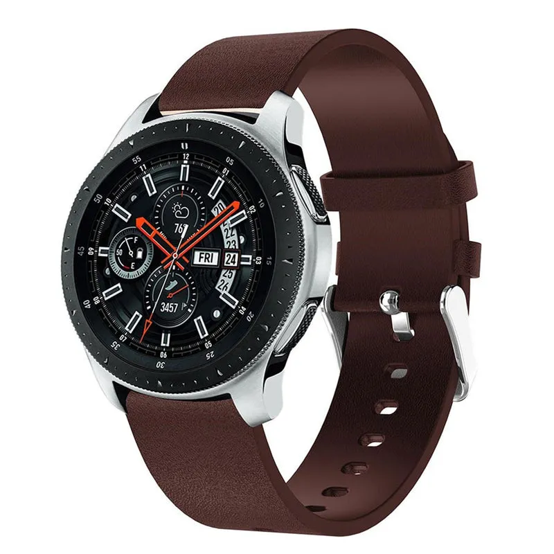 Stilvoll Samsung Galaxy Watch (46mm) Echtes Leder armband