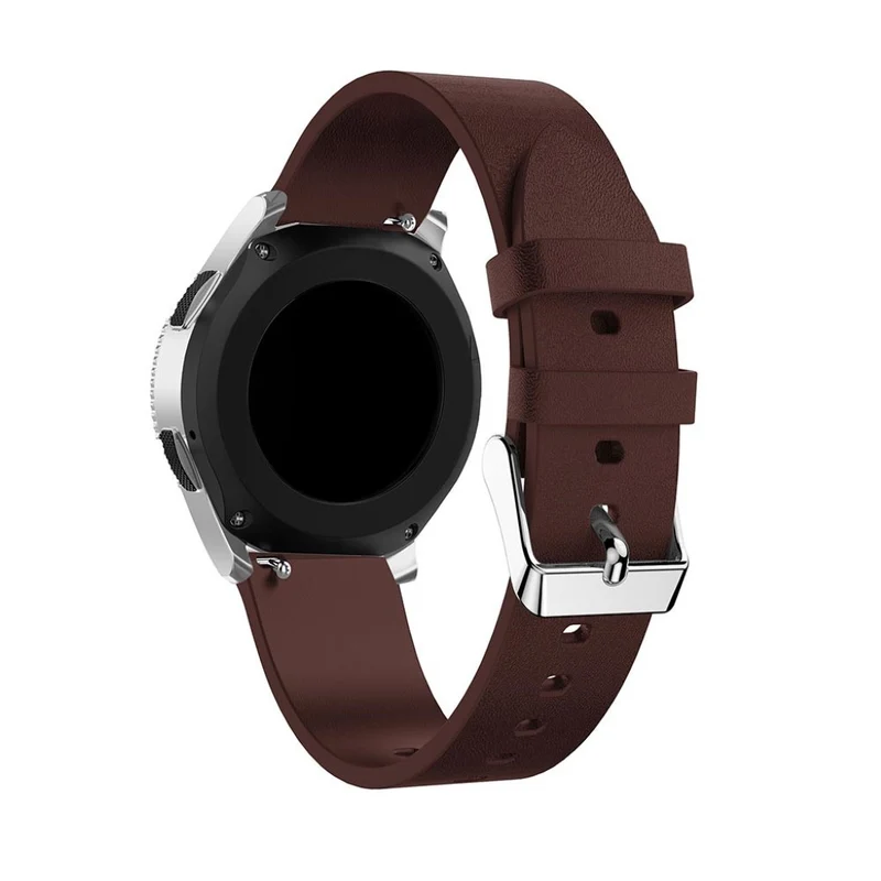 Stilvoll Samsung Galaxy Watch (46mm) Echtes Leder armband