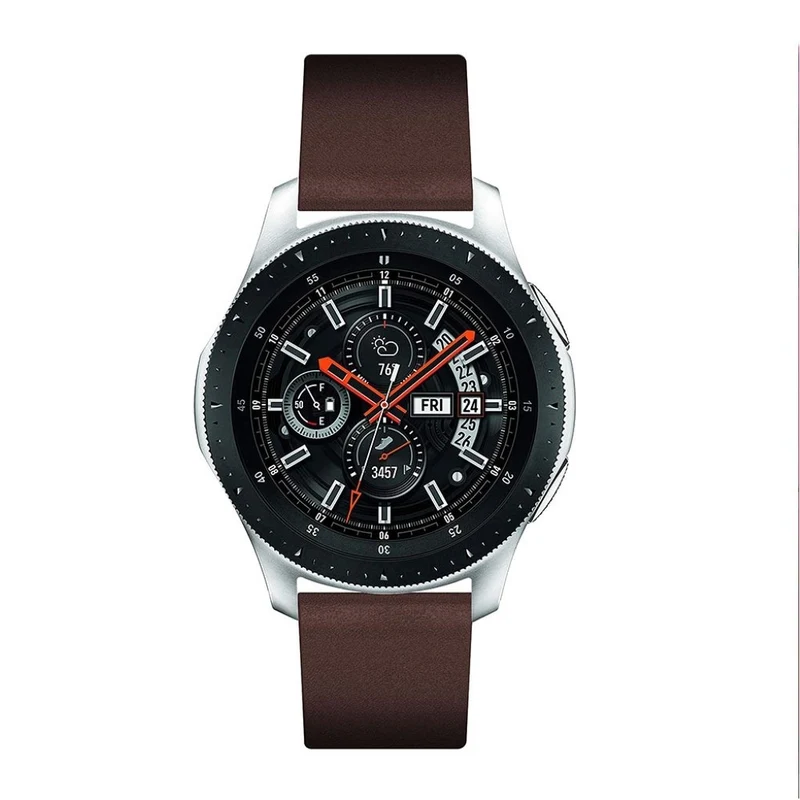 Stilvoll Samsung Galaxy Watch (46mm) Echtes Leder armband
